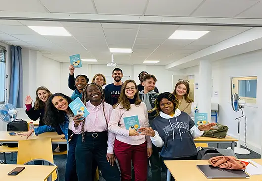 Groupes d'étudiants campus Paris